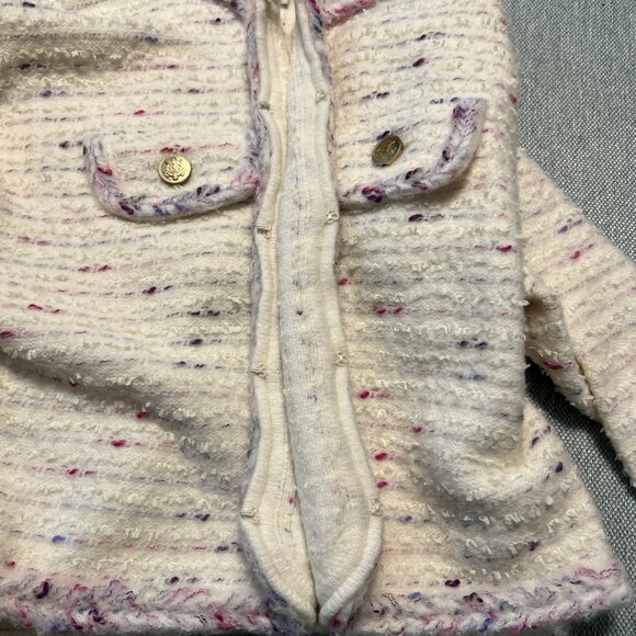 J. Crew Cream Tweed Cardigan - Picture 7 of 12